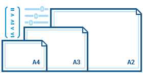 Print documents of a specific page format with FolderMill