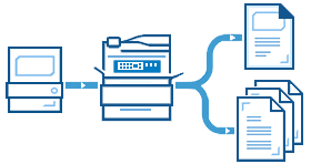 Send pages of the same document to different printer trays with FolderMill